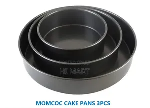 Momcoc Round Cake Pans(3pcs)