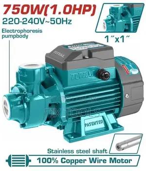 TOTA 1.0 HP (750W) Peripheral Water Pump