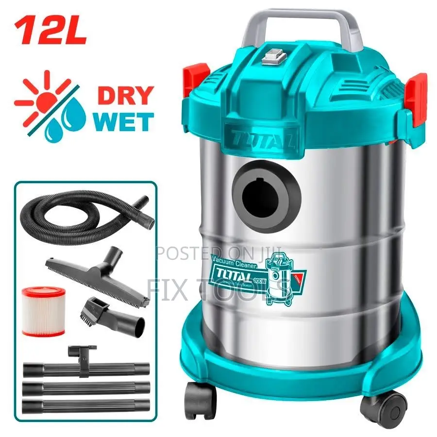 Total Mini 12L Wet and Dry Vacuum Cleaner