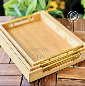 High Quality Bamboo Pallet Serving Tray