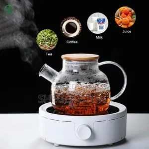 High Quality Plus Durability Borosilicate Glass Tea Pot