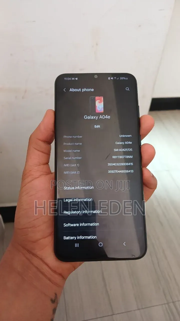Samsung Galaxy A04e 32 GB Black