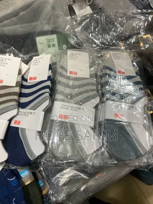 Striped No-Show Socks