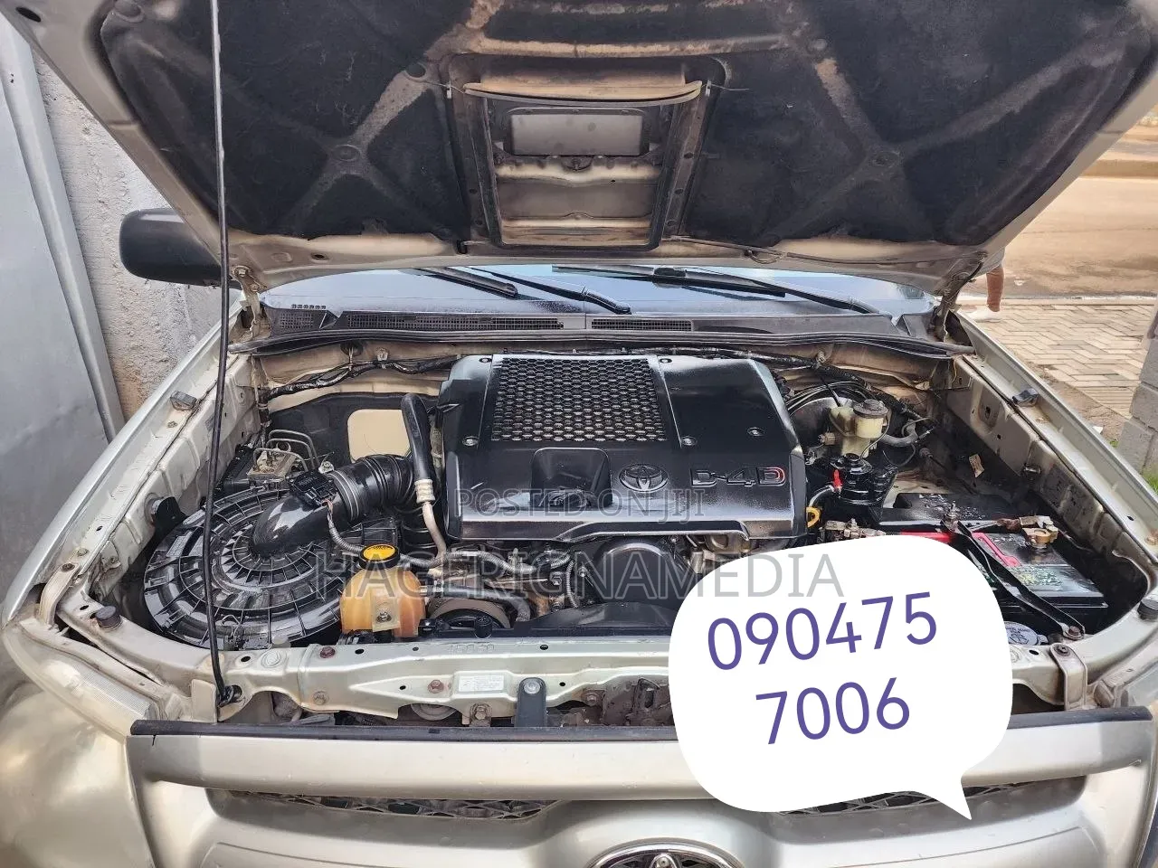 Toyota Hilux 2007 Silver