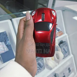 Original Sports Car-Shaped Wireless Mouse - LED Headlights