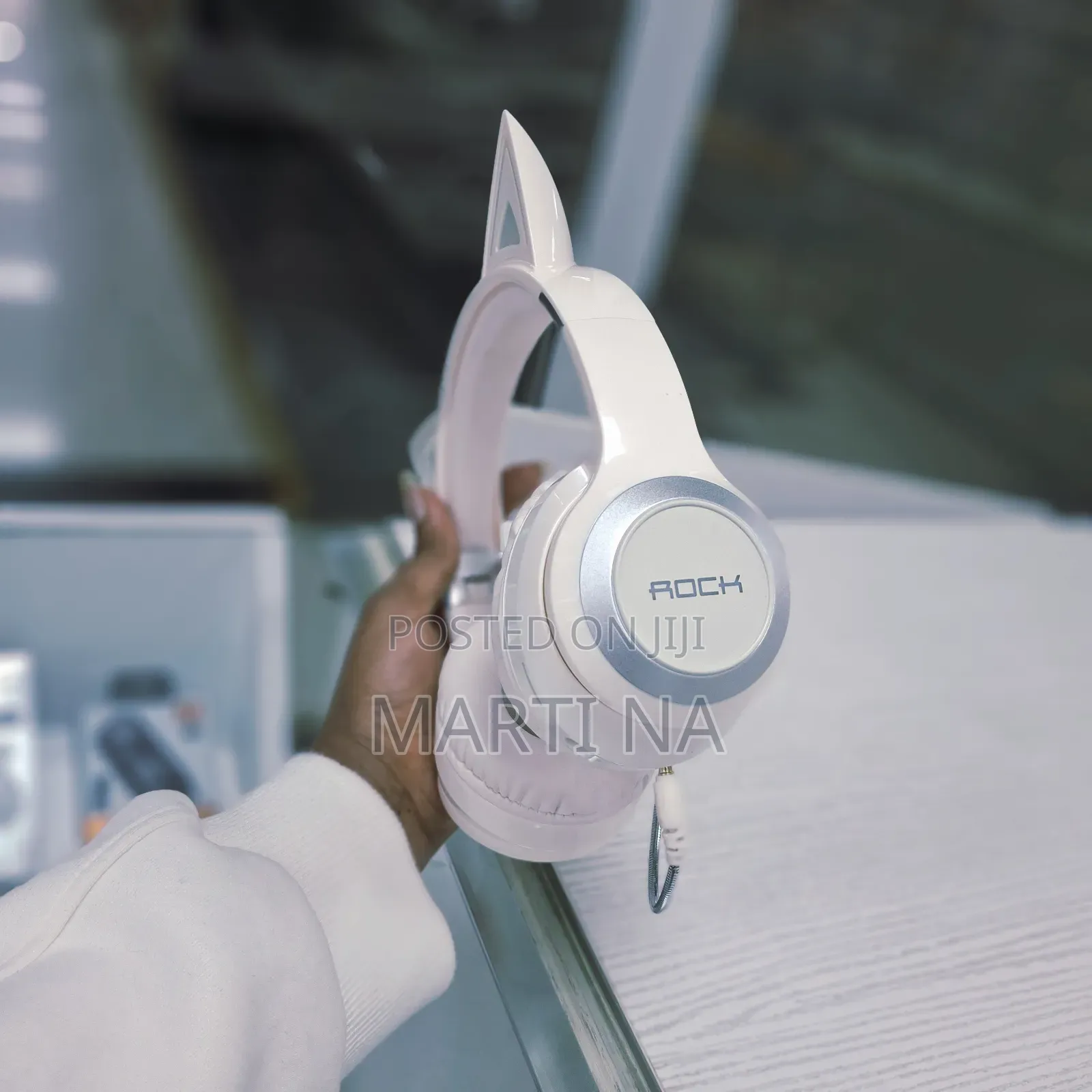 ​Original Rock Cat-Ear Bluetooth Learning Headphone With Mic
