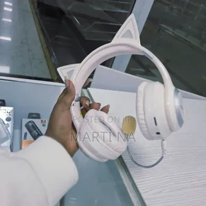 ​Original Rock Cat-Ear Bluetooth Learning Headphone With Mic
