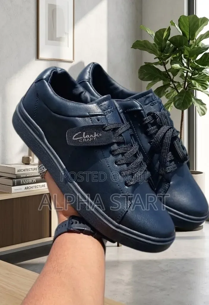 Clarks Vjlo High Master Quality Smooth Flat Lather Shoes for Man's