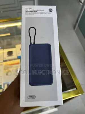 Xiaomi 33W Power Bank 20000mAh With Integrated Type-C Cable