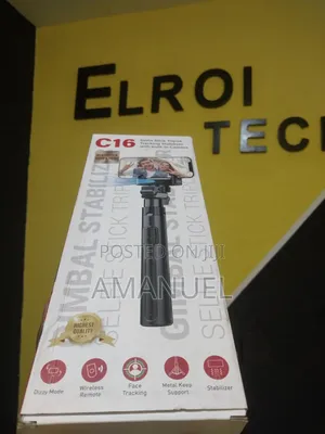 C16 Smart Selfi Stick Tripod and Gimbal Stablazer