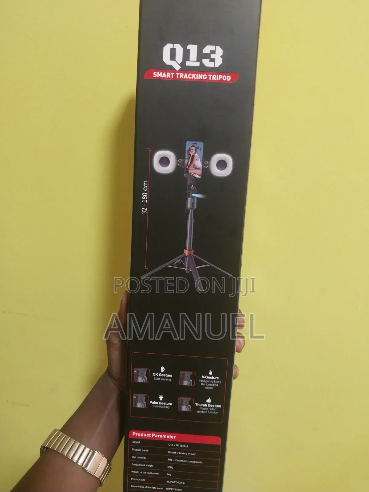 Q13 Smart Al Face Tracking Tripod Selfi Stick