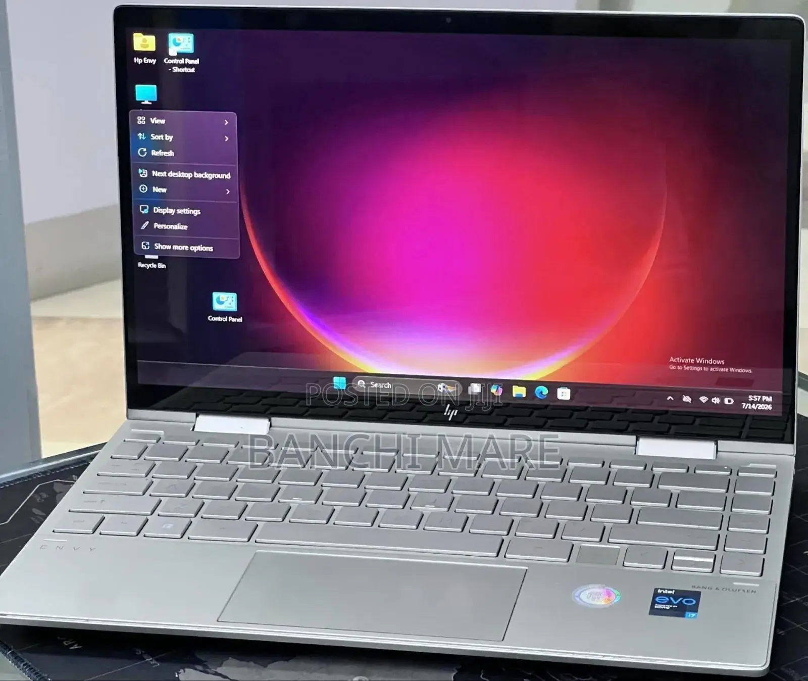 New Laptop HP Envy x360 8GB Intel Core i7 SSD 512GB