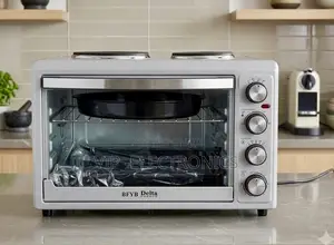 Delta Mini Oven 48L 2-in-1 WTH Double Hot Plates Multi-Function Cooker