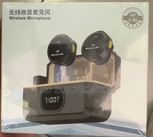 ​2.4g Dual Wireless Microphone With Charging Case