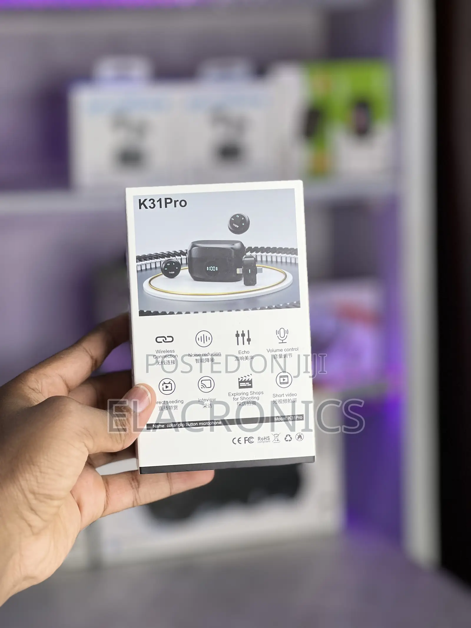 K31Pro Dual Wireless Microphone⁠