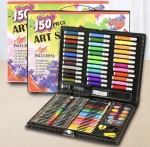 150pcs Children Painting Set, Art Supplies in Colorful Box, Painting,
