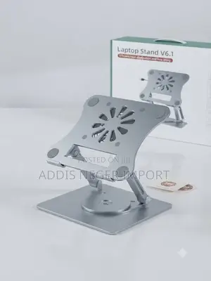 Adjustable 360° Rotating Aluminium Laptop Stand V6.1