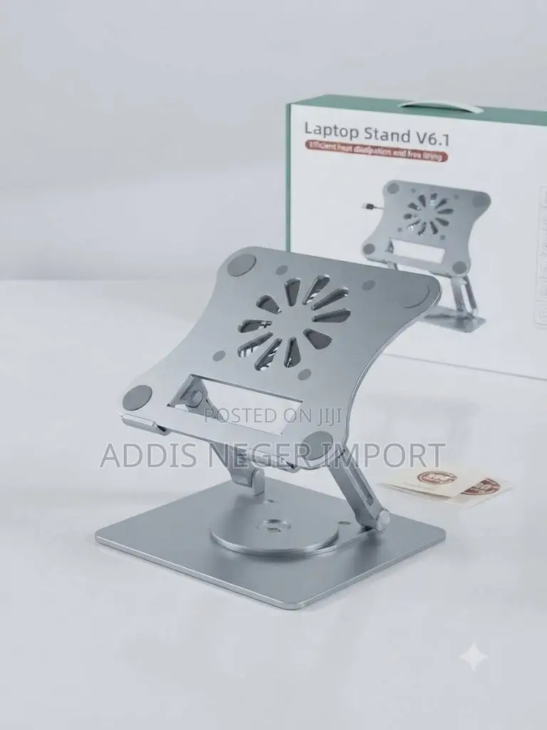 Adjustable 360° Rotating Aluminium Laptop Stand V6.1