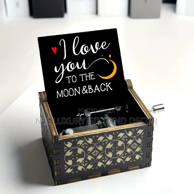 Moon and Back Music Box