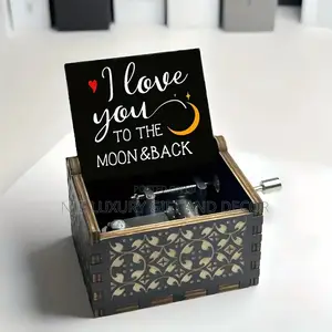 Moon and Back Music Box