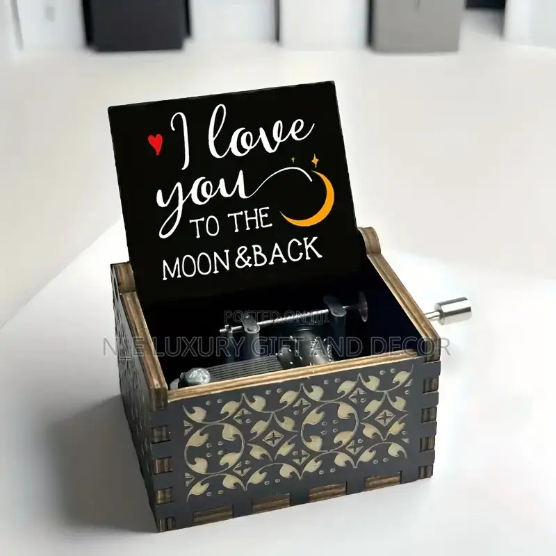 Moon and Back Music Box