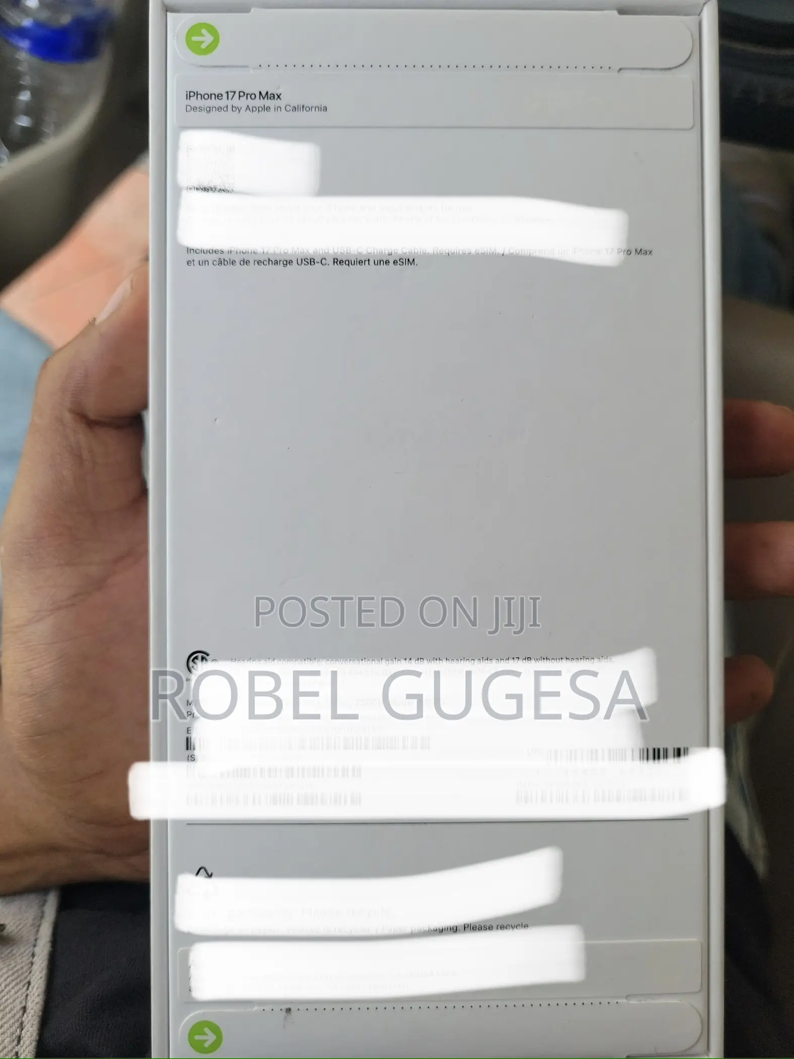 New Apple iPhone 17 Pro Max 256 GB Silver