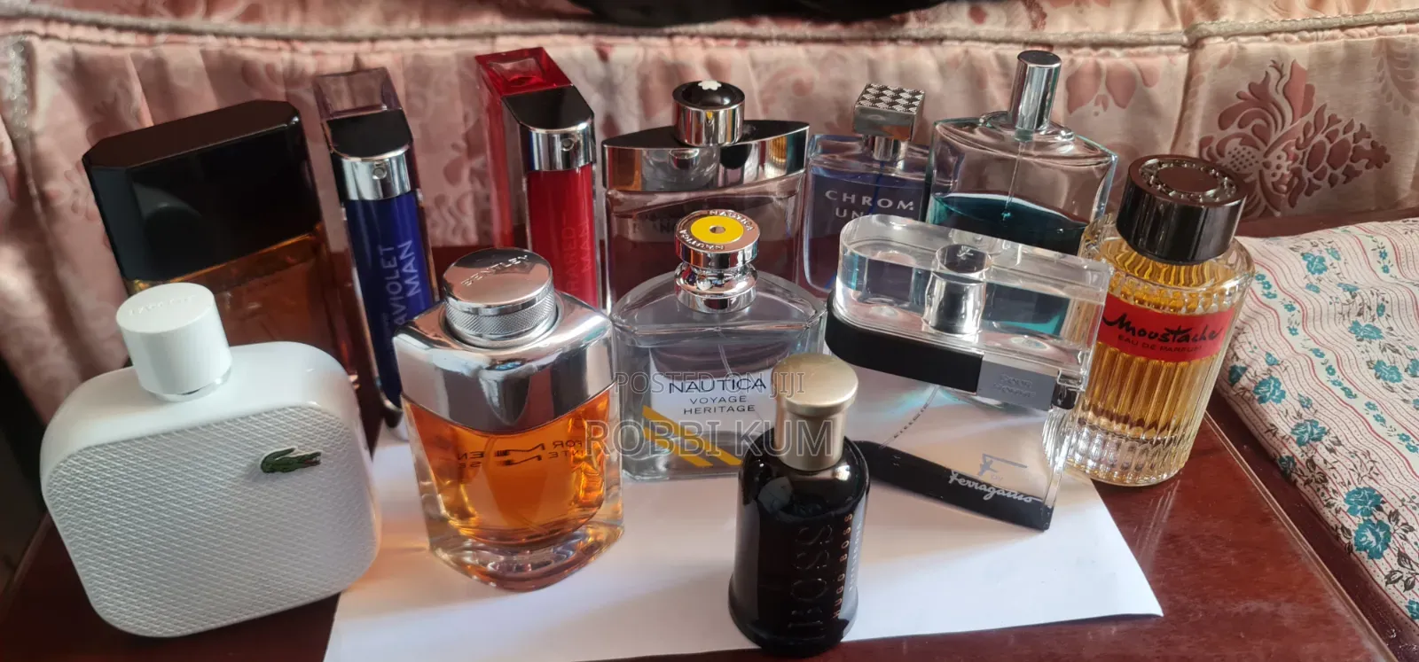 Different Used but Well Kept Personal Perfumes