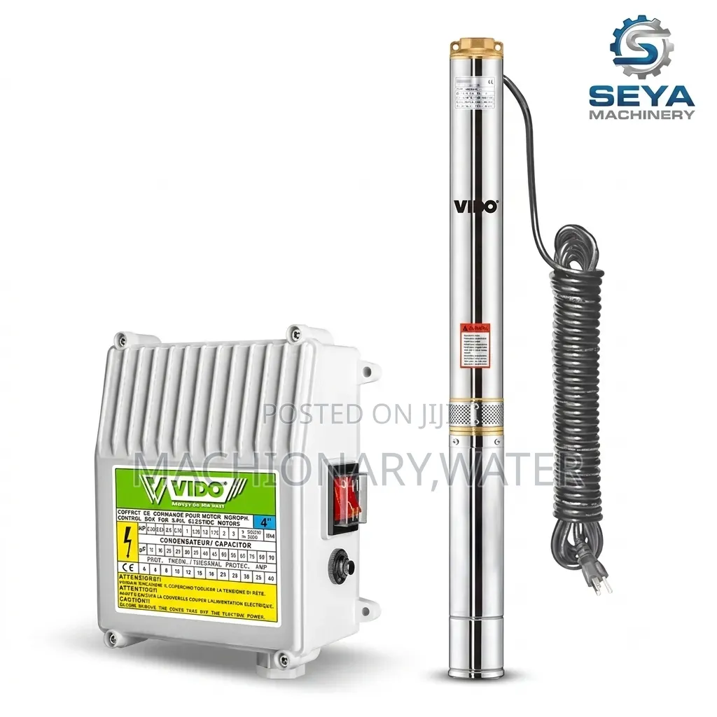 Vido Submersible Deep Well Water Pump 1hp
