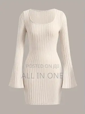 Long Sleeve White Minidress