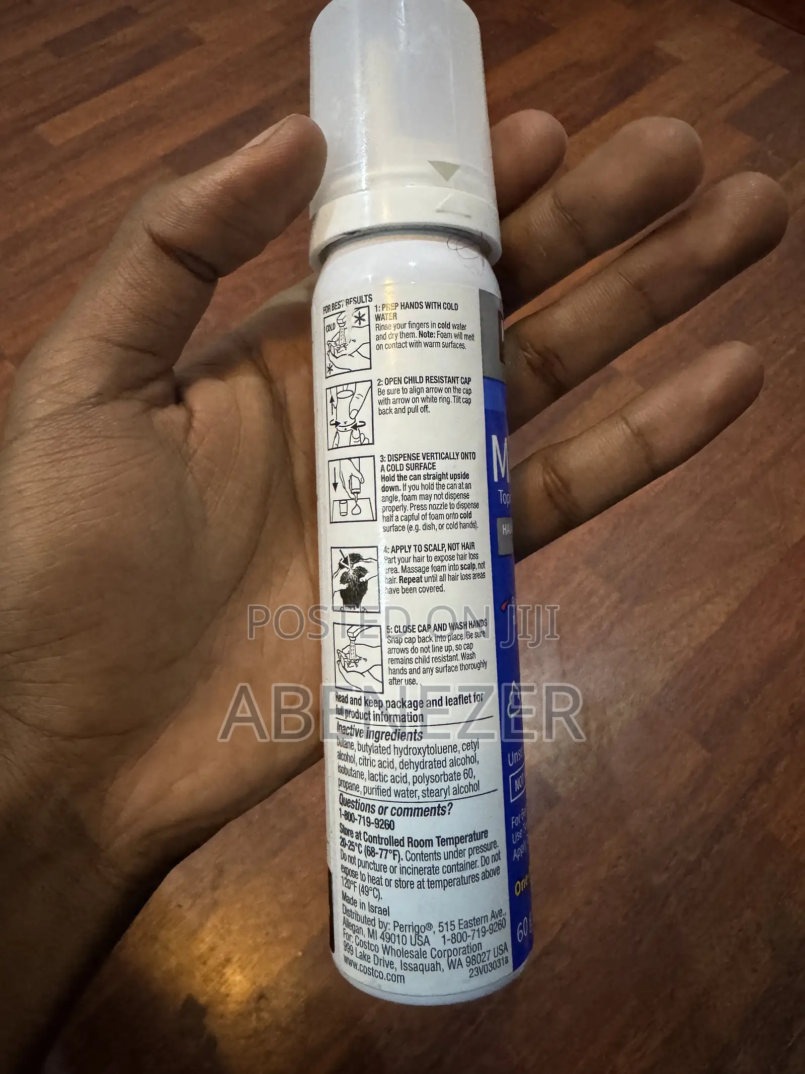 Kirkland Foam Monoxdil