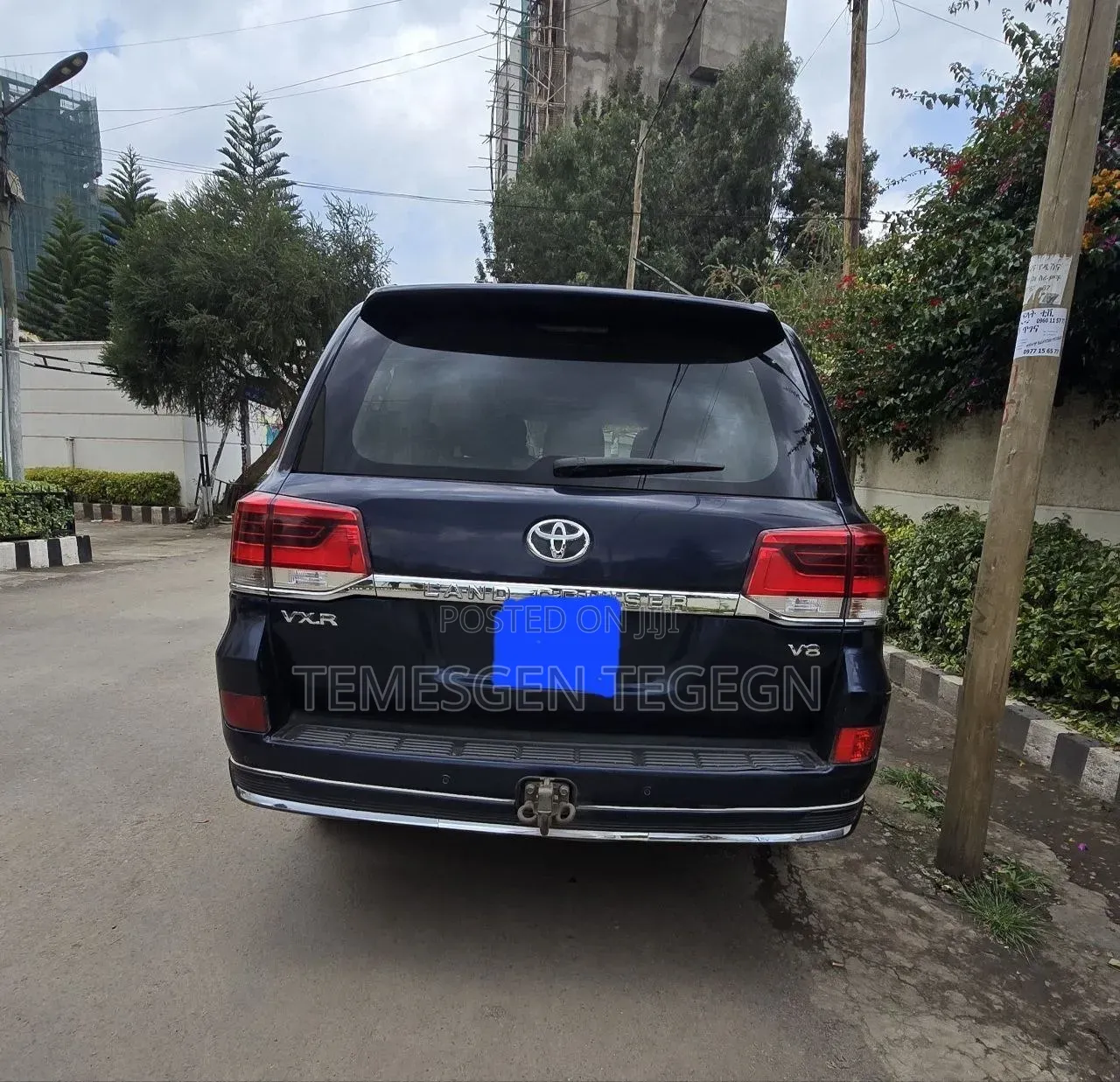 Toyota Land Cruiser 2017 Blue