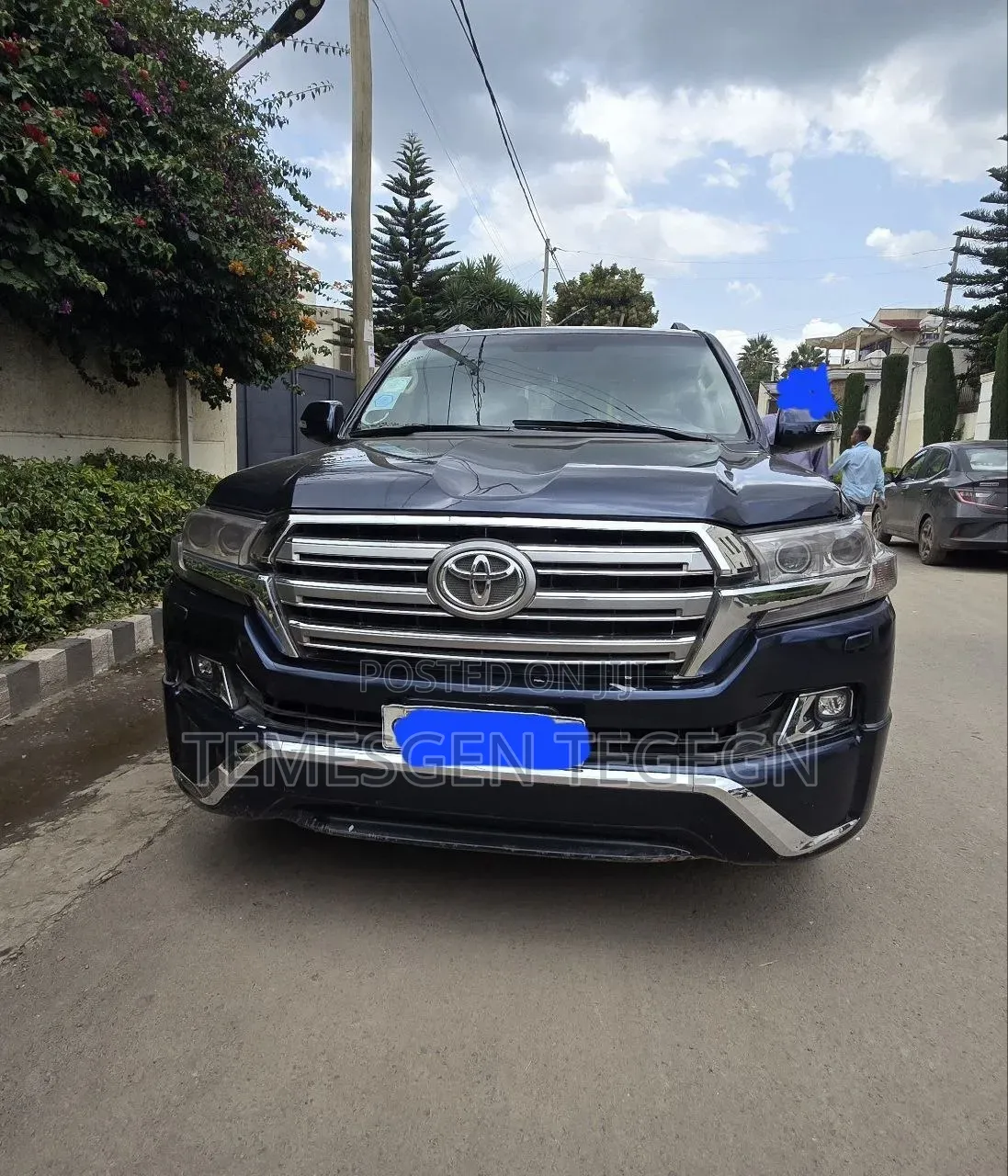 Toyota Land Cruiser 2017 Blue