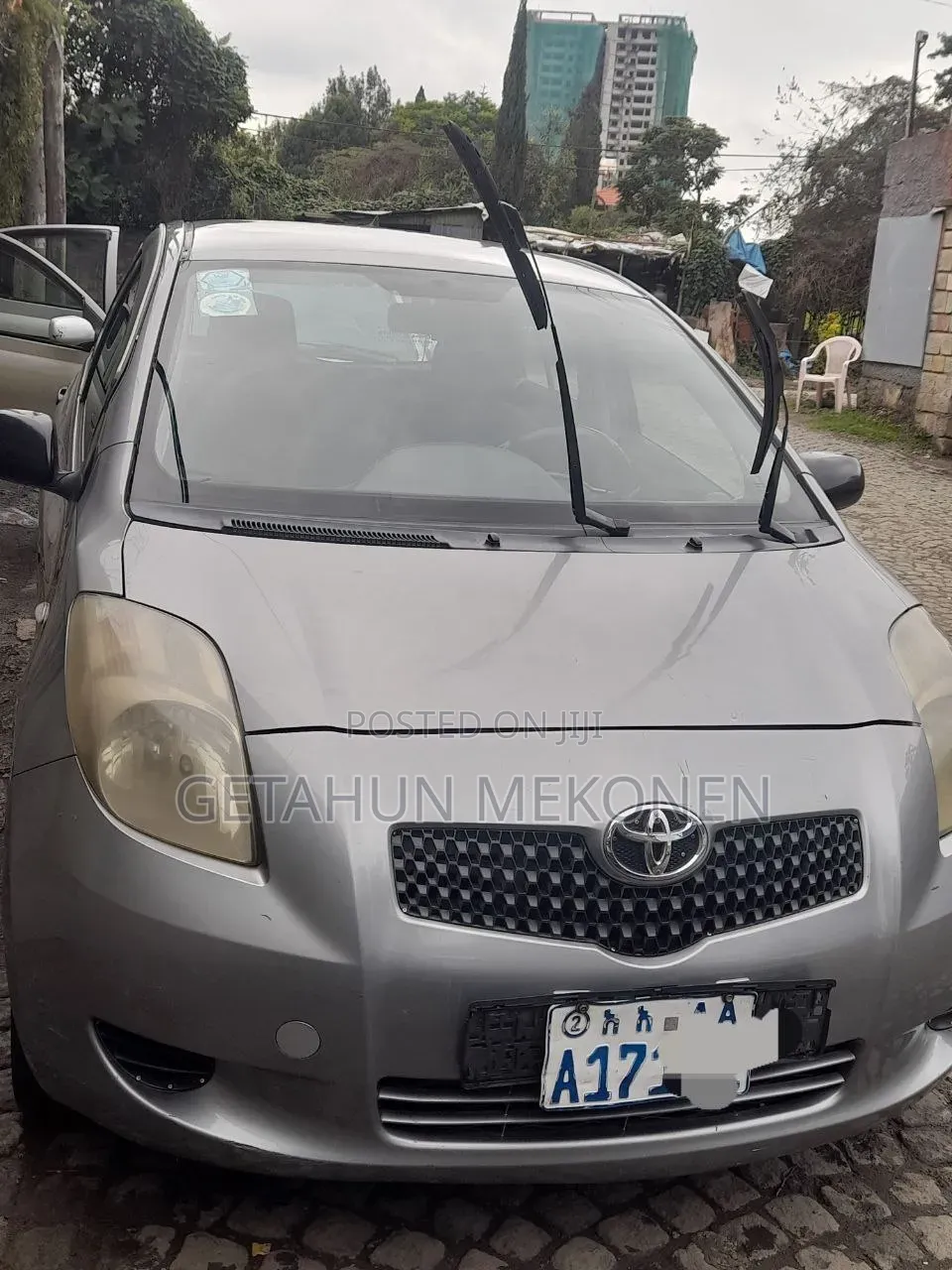 Toyota Yaris 2008 Gray
