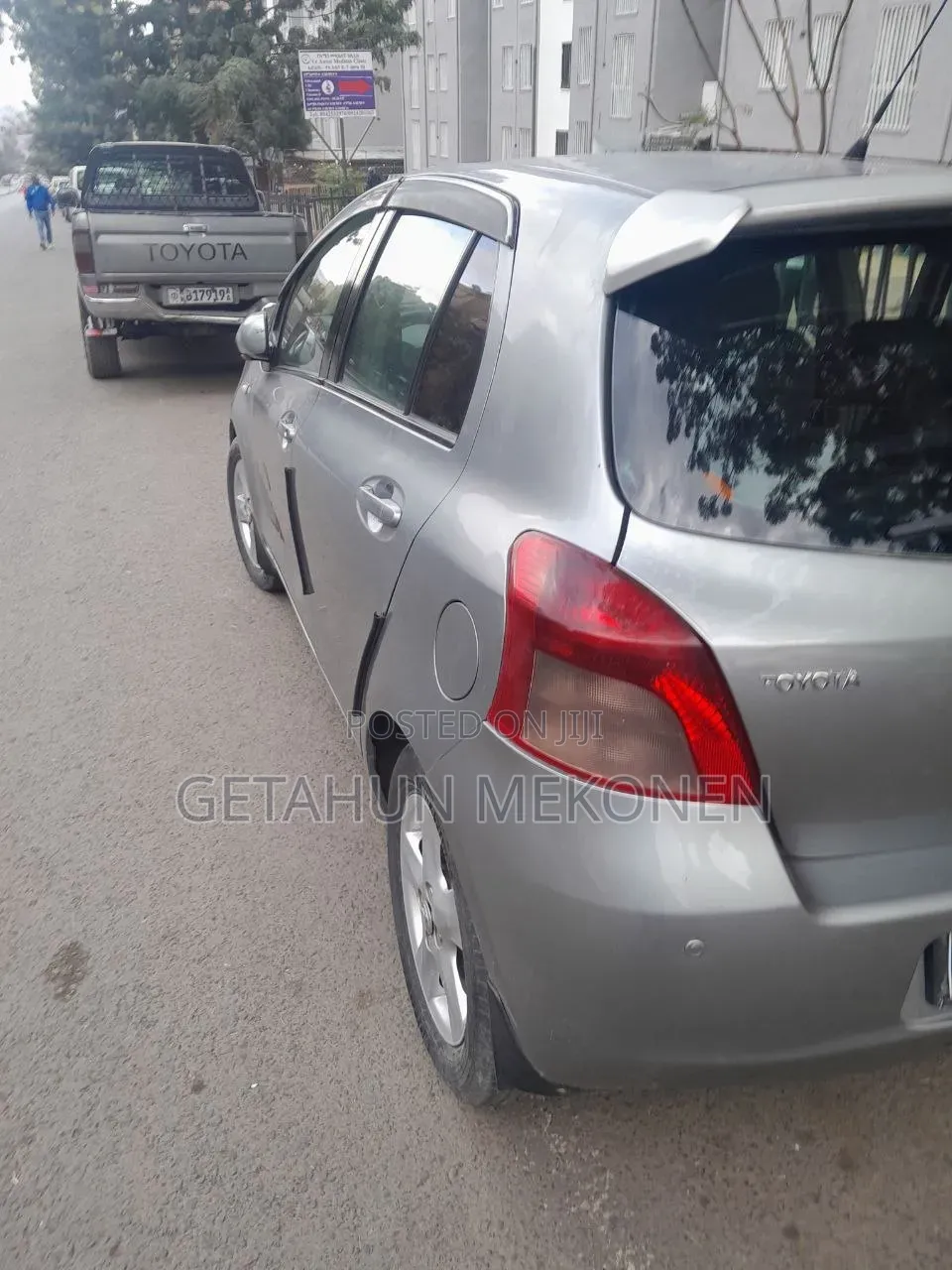 Toyota Yaris 2008 Gray