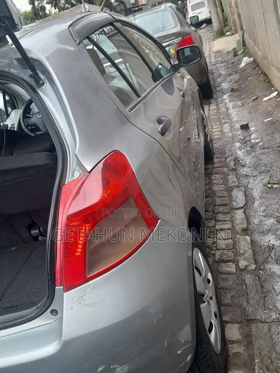 Toyota Yaris 2008 Gray