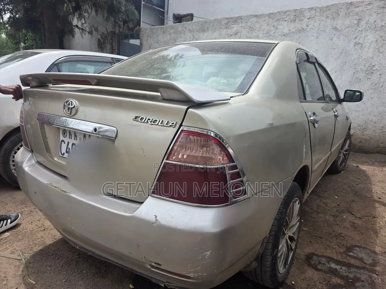 Toyota Corolla 2006 Gold