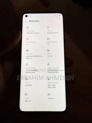 Oppo Reno4 Pro 5G 256 GB Black