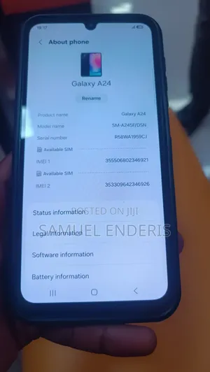 Samsung Galaxy A24 128 GB Black