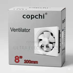 Copchi 8" (200mm) Exhaust Ventilator Fan Fresh Air, Better