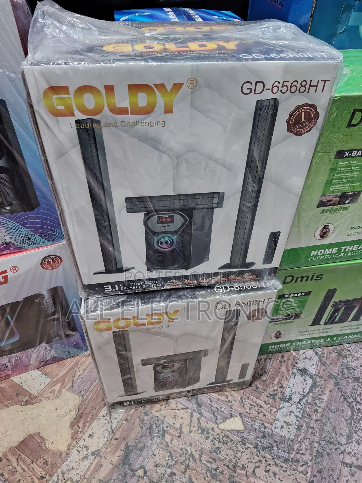 Goldy Gd-6865ht Home Theater Speaker