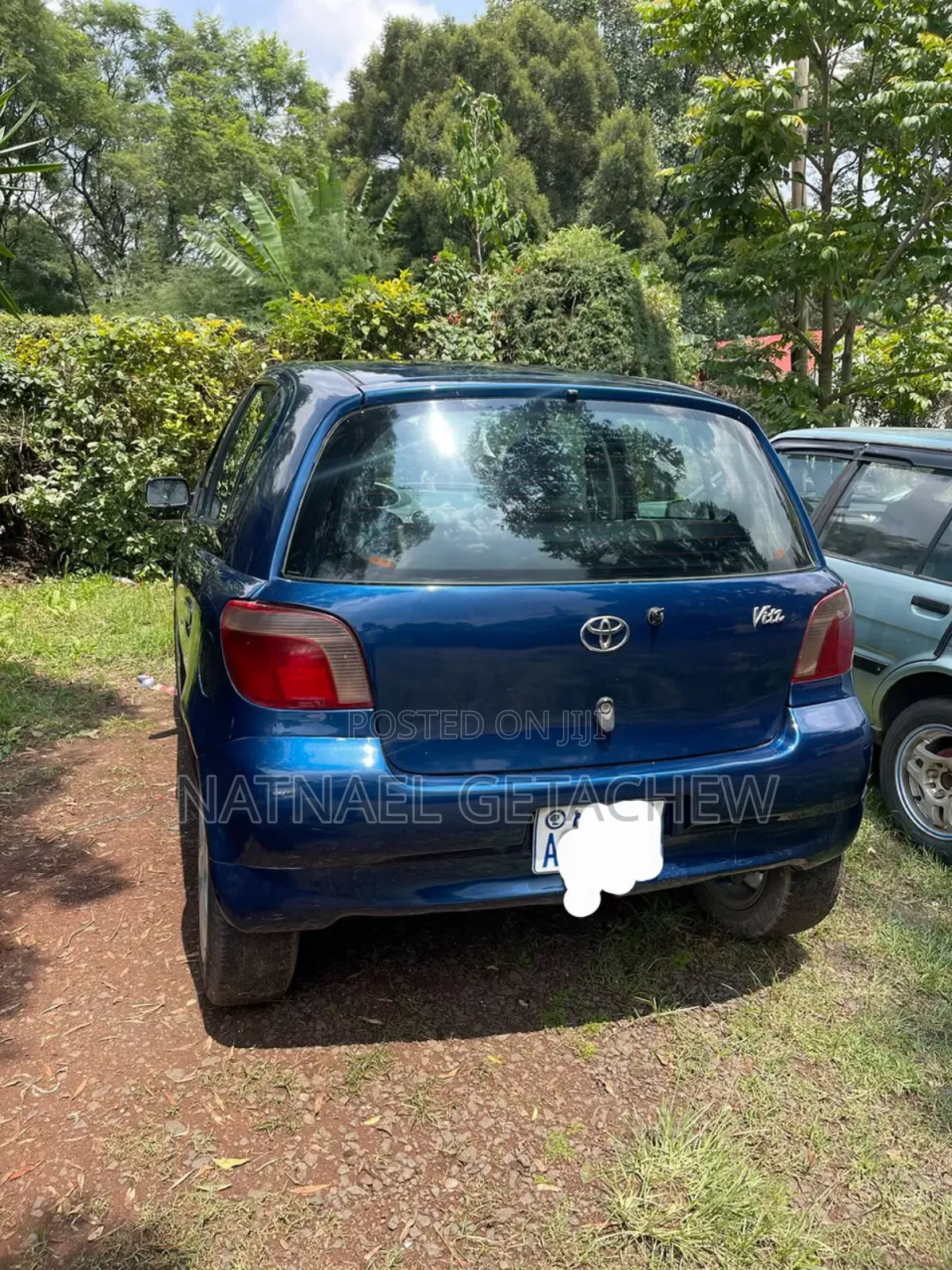 Toyota Vitz 2001 Blue