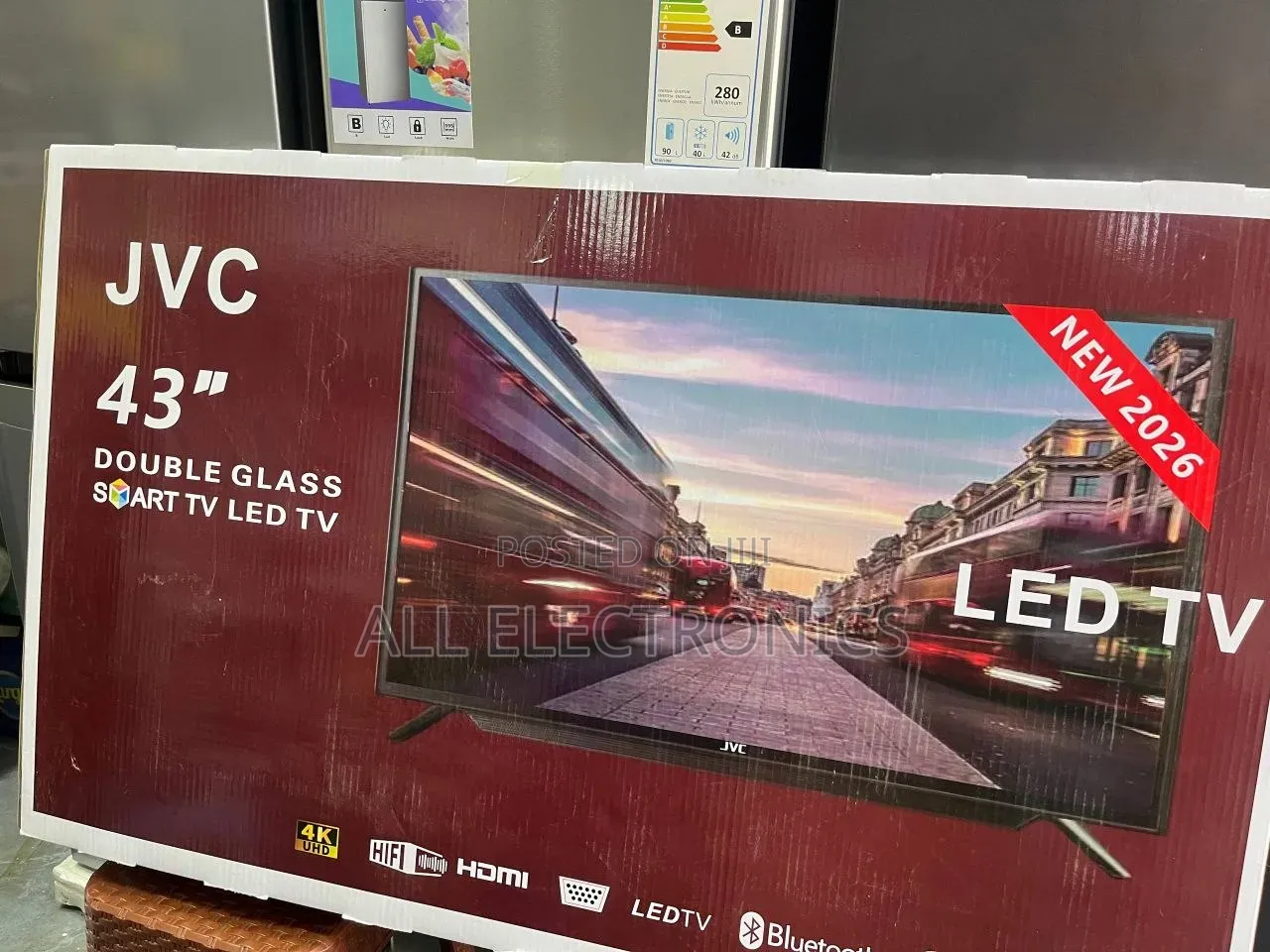 JVC 43 Led 2026"new Uhd TV