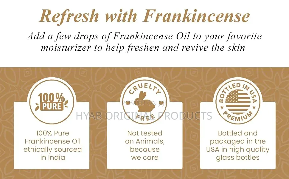 Handcraft Blends Frankincense Essential Oil 100% Pure and Natural118ml