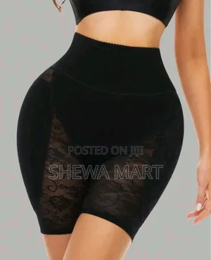 Floral Lace Removable Butt Pad Shapewear Shorts