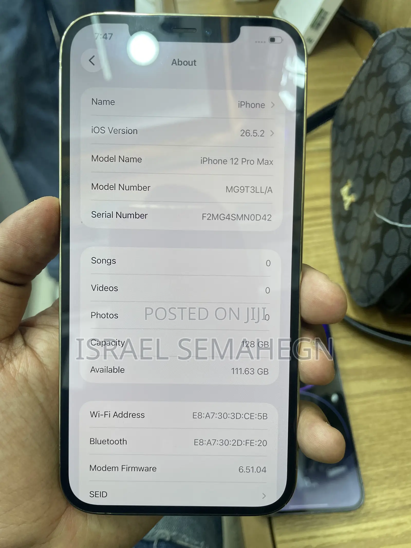 Apple iPhone 12 Pro Max 128 GB Gold