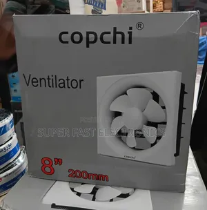 COPCHI 8-Inch (200mm) Exhaust Ventilation Fan – Wall Window Mounted