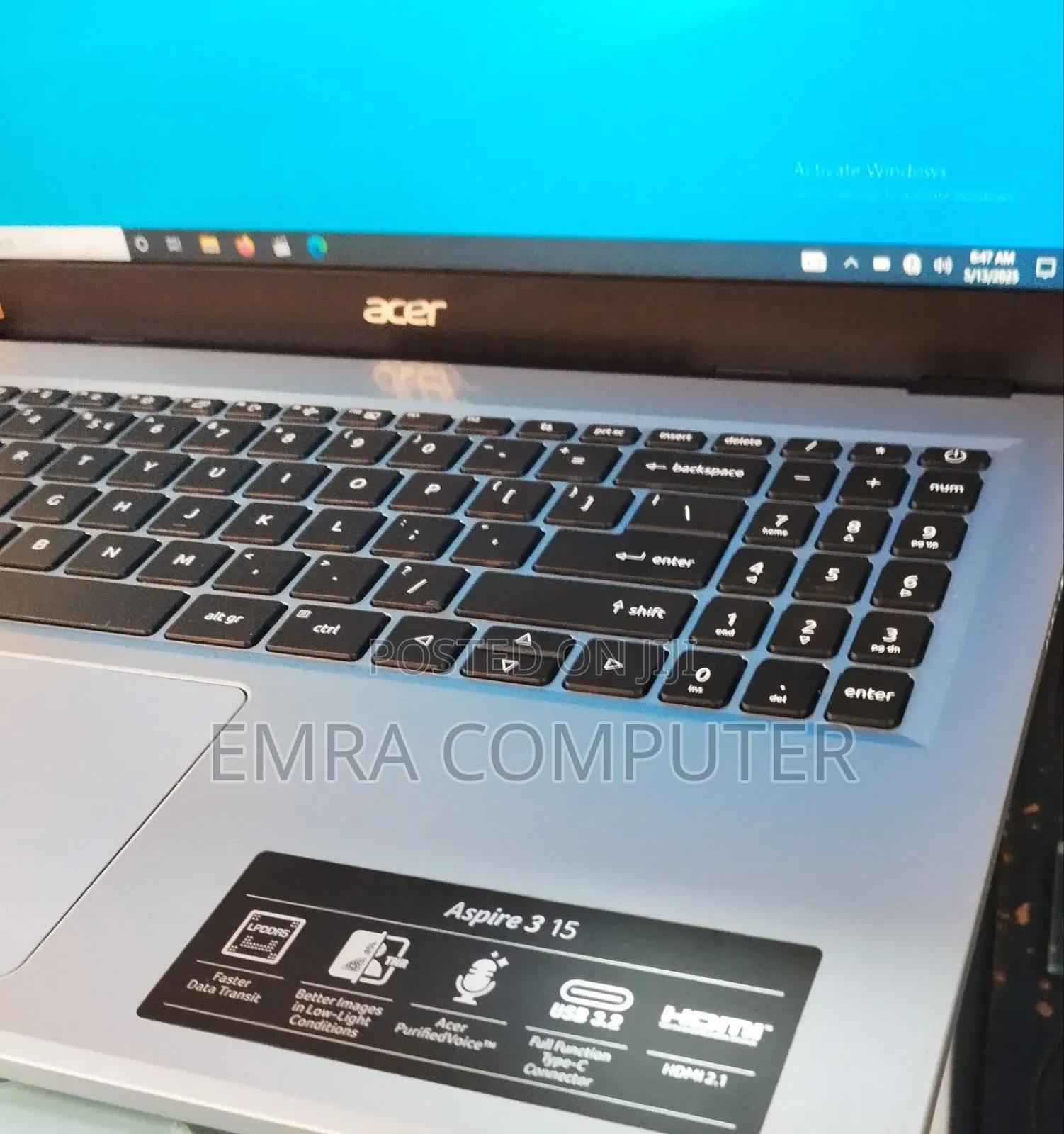 New Laptop Acer 16GB AMD Ryzen 5 SSD 512GB