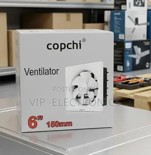 Copchi 6-Inch 150mm Ventilation Fan –Wall Window Mounted Exhaust Fan