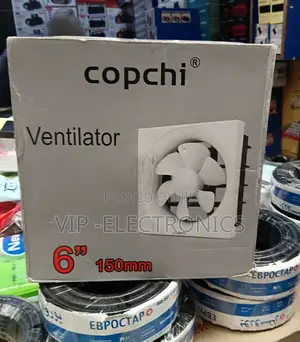 Copchi 6-Inch 150mm Ventilation Fan –Wall Window Mounted Exhaust Fan