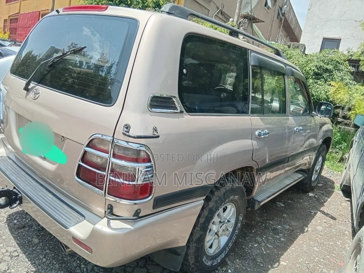 Toyota Land Cruiser 2003 Gold